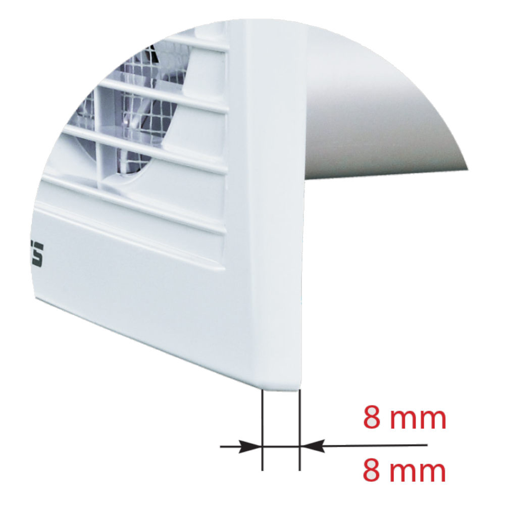 Vents Cevni Ventilator 125 S sa Maskom 180m3/h - slika 2