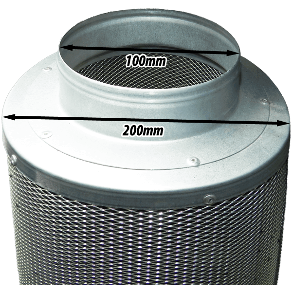 Carbon Filter 280m³/h φ100x400 - slika 3