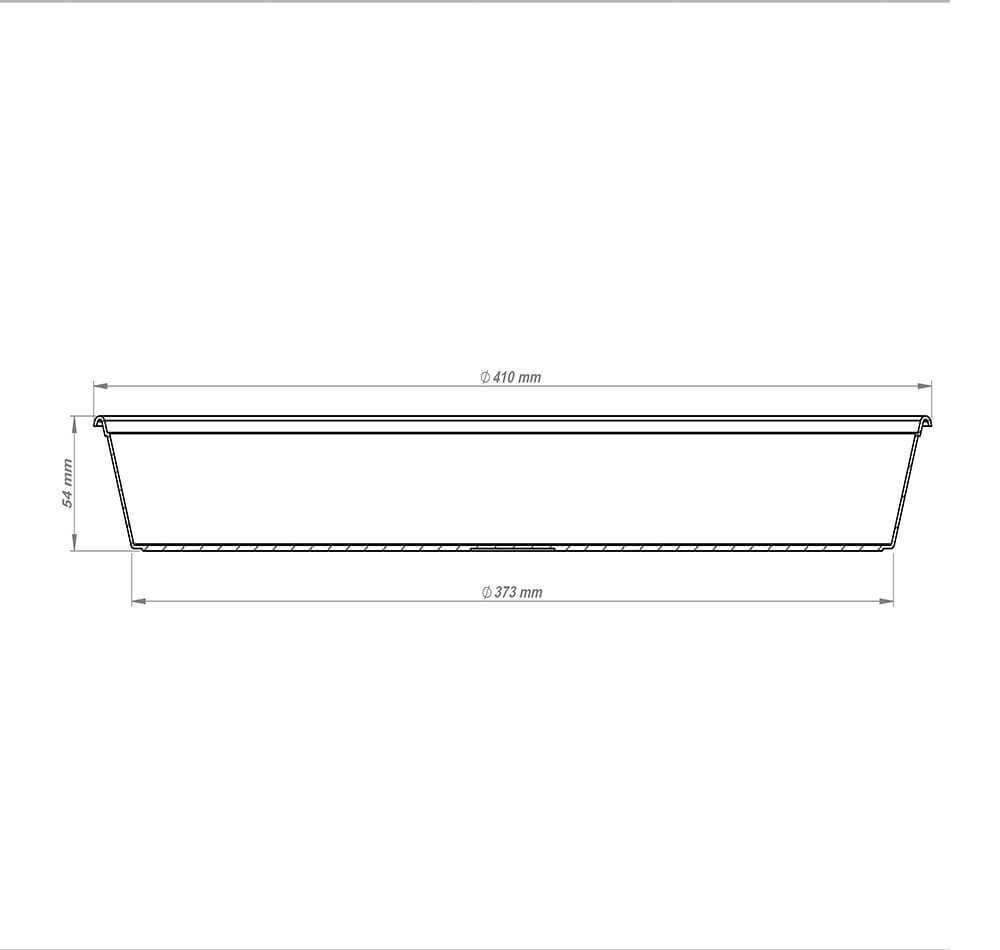 Podmetač Saksija Okrugli 40cm - slika 2