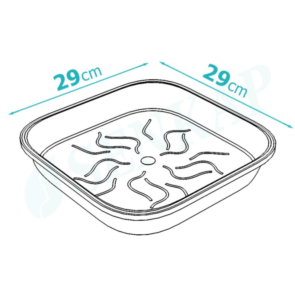 Podmetač Saksija 18/25L 29cm - slika 2