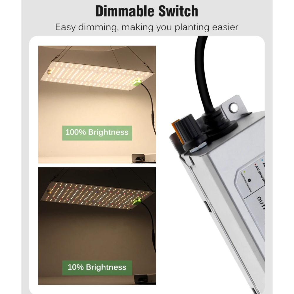 Led Grow Panel 30x40 100W UV IR - slika 4