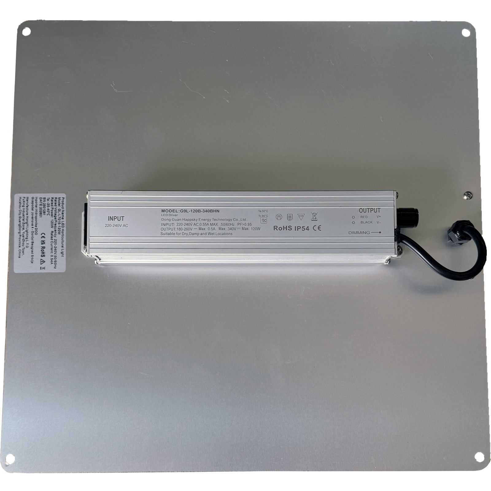 120W Quantum Board LED Grow Light – Full Spectrum - slika 4
